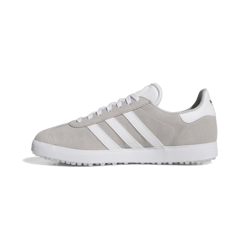 Gazelle Spikeless Golf Shoes Gray/White/Gold