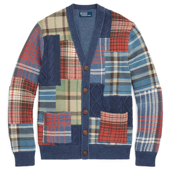 Brooks brothers outlet patchwork cardigan