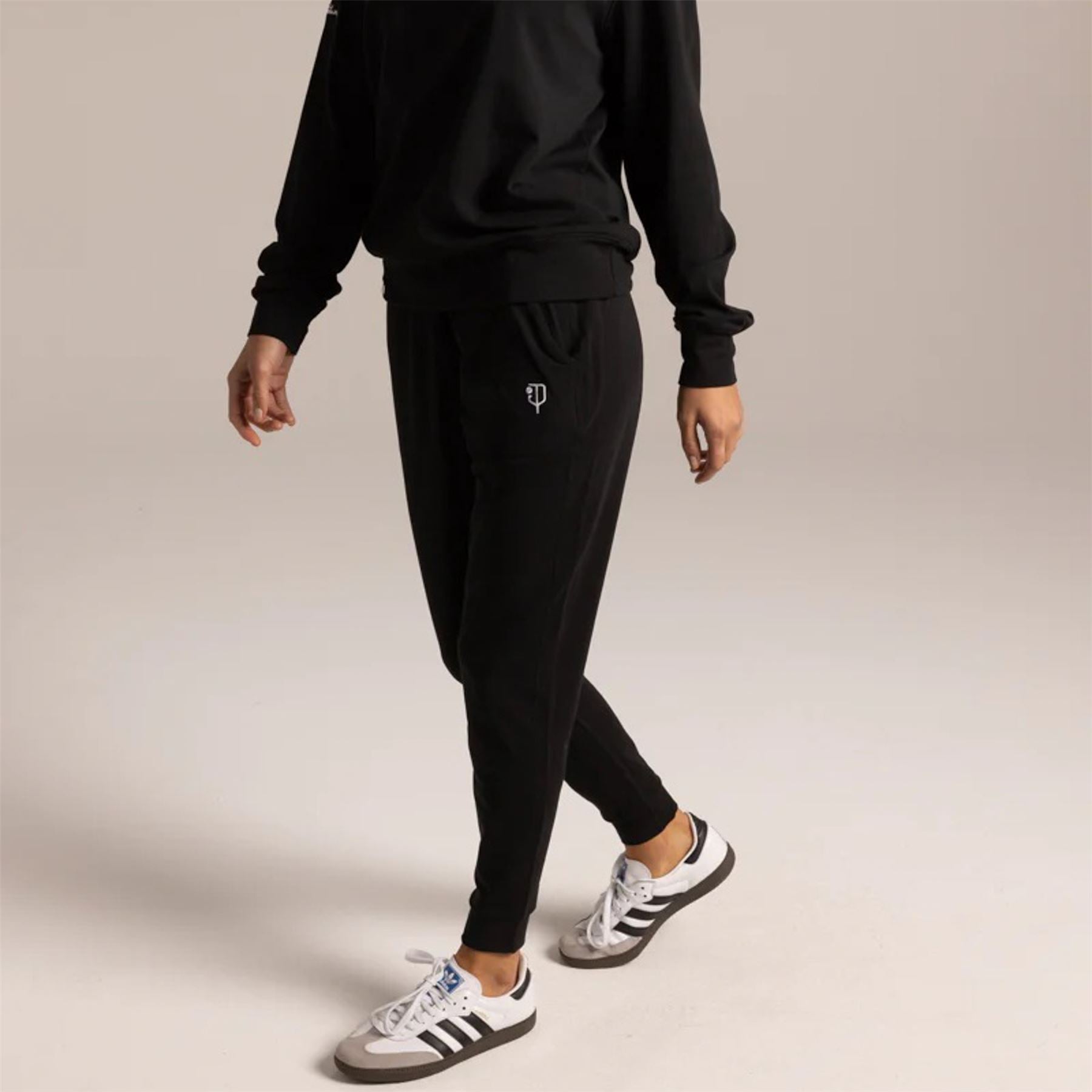 Womens Founders Joggers Pure Black