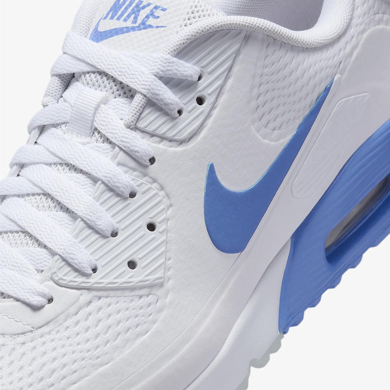 Air Max 90G Golf Shoes White/Royal Pulse