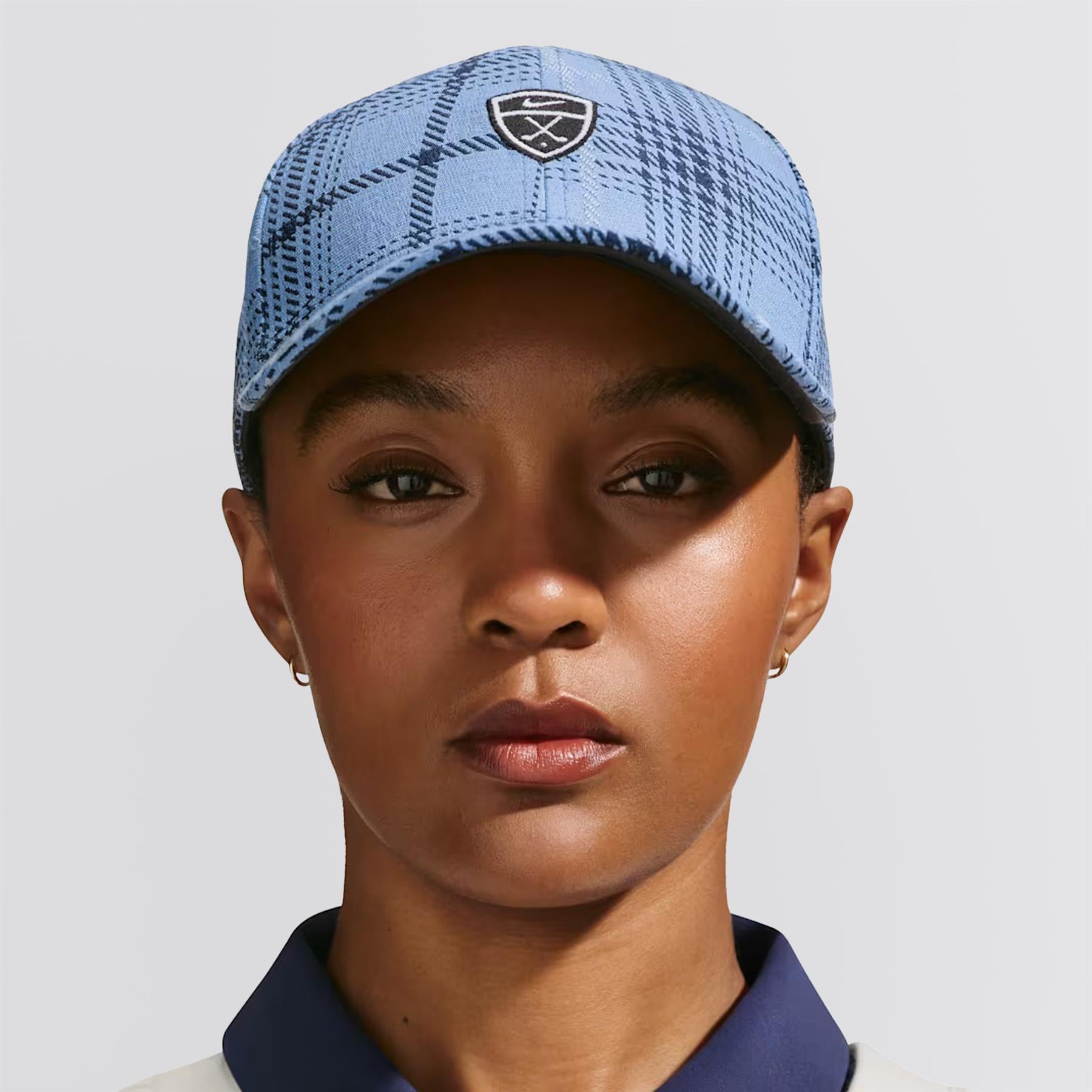 Tartan Club Cap Work Blue/Anthracite/Black