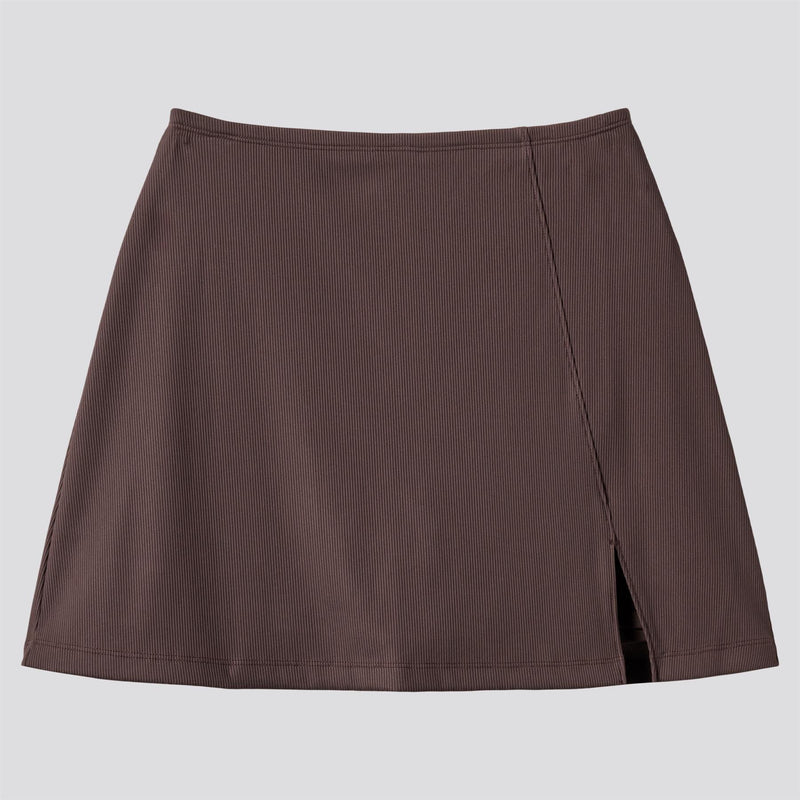 Womens Limitless Skort Coffee Grounds