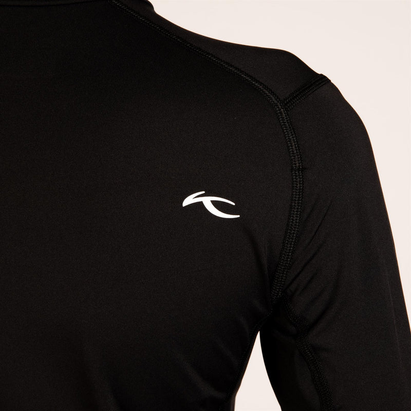 Womens Base Layer Turtleneck Black