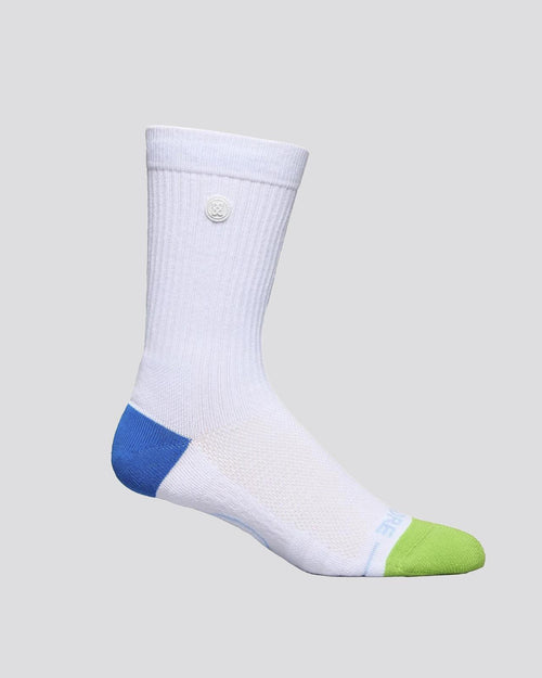 Pray For Birdies Crew Socks Snow