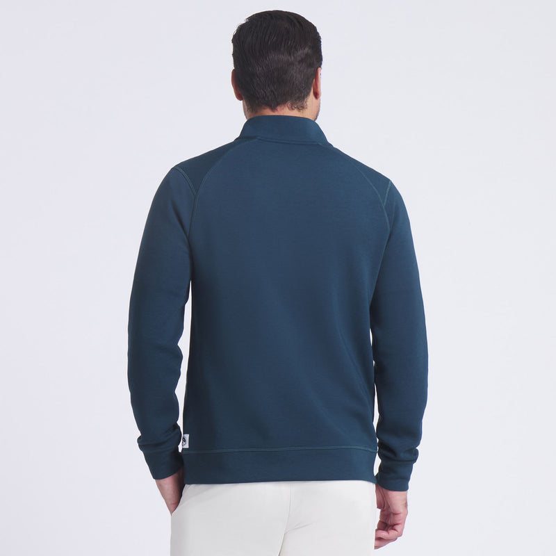 x RC Cloudspun Fleece Quarter Zip Green Terrain