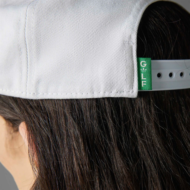 Golf Tour Archive 5 Panel Patch Cap White