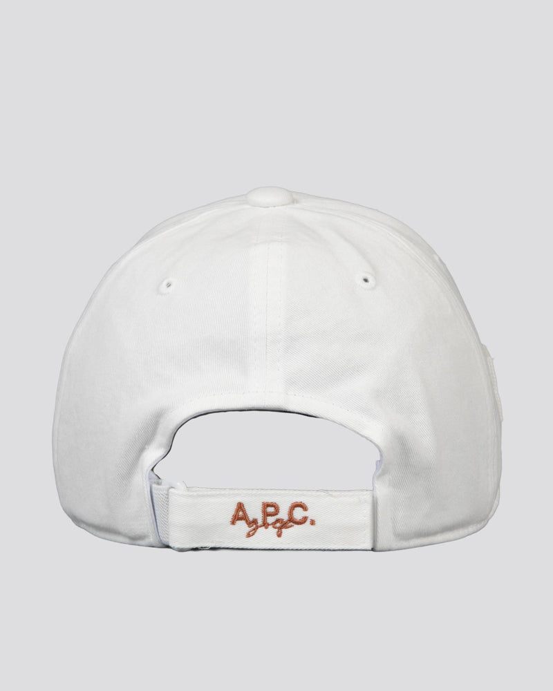 Jean Ball Cap White