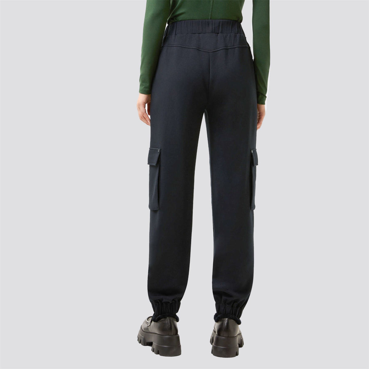Womens Marou Cargo Joggers Black