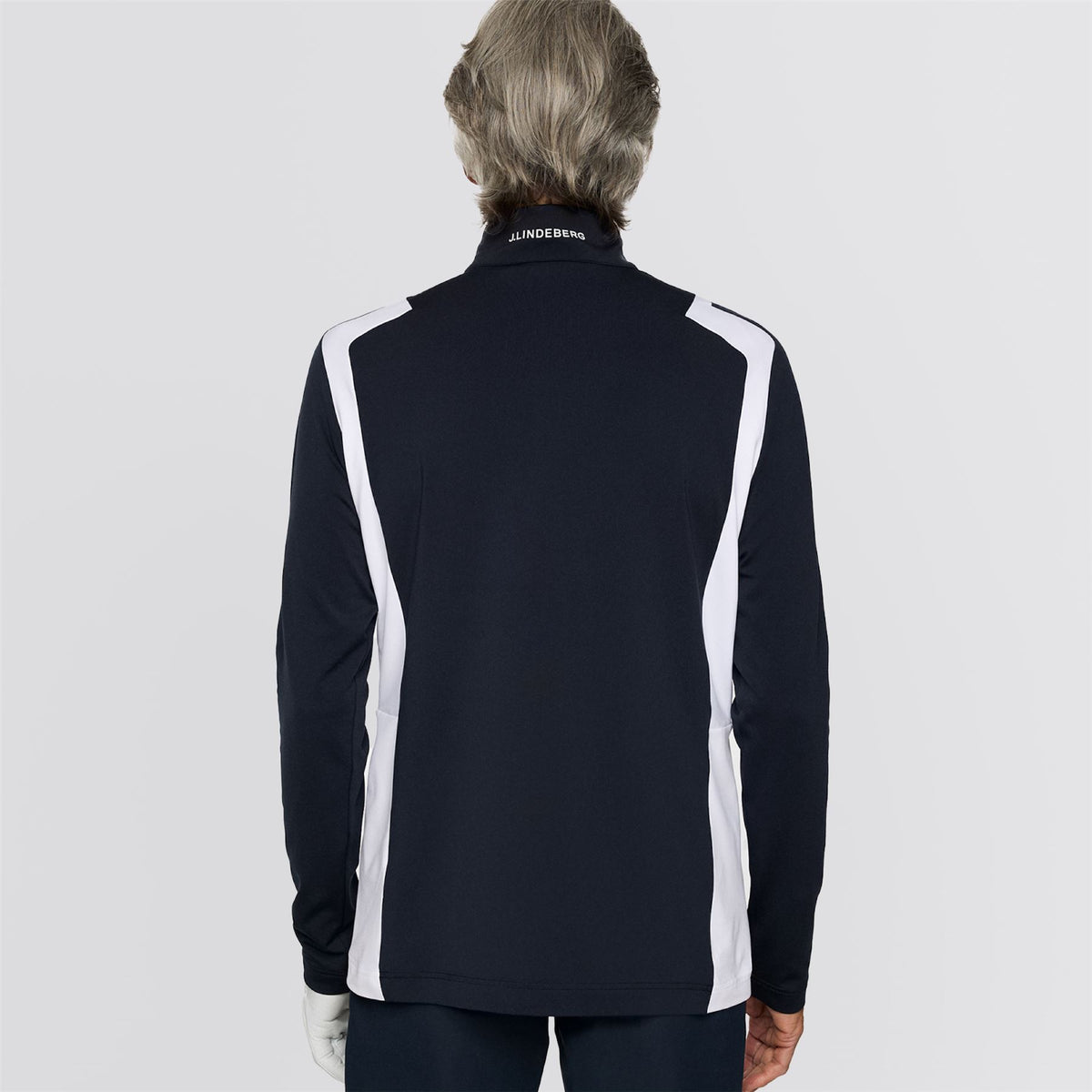 Lukas Quarter Zip Mid Layer JL Navy