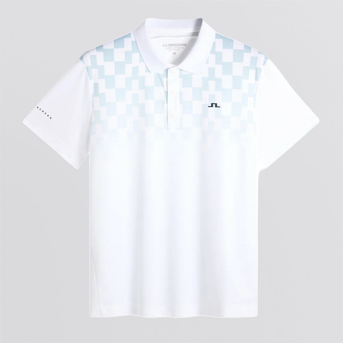 Finn Print Polo Finn Fade White