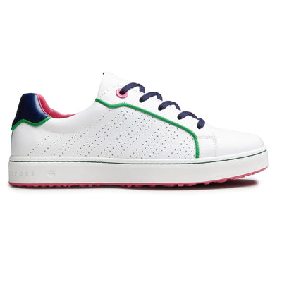 Womens Hampton Golf Shoe White/Navy - SS24