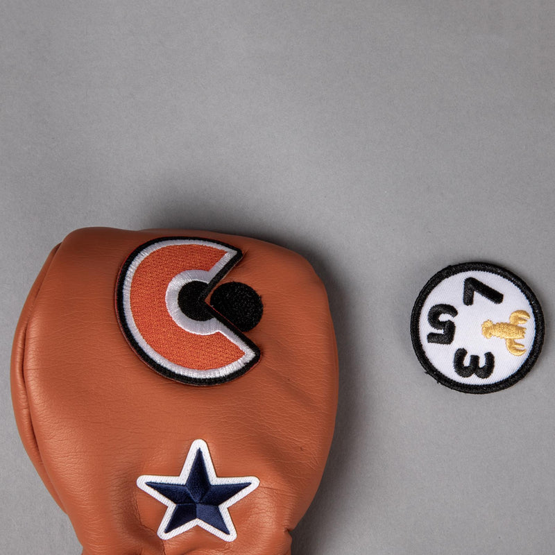 The Point Fairway Headcover Laguna Orange