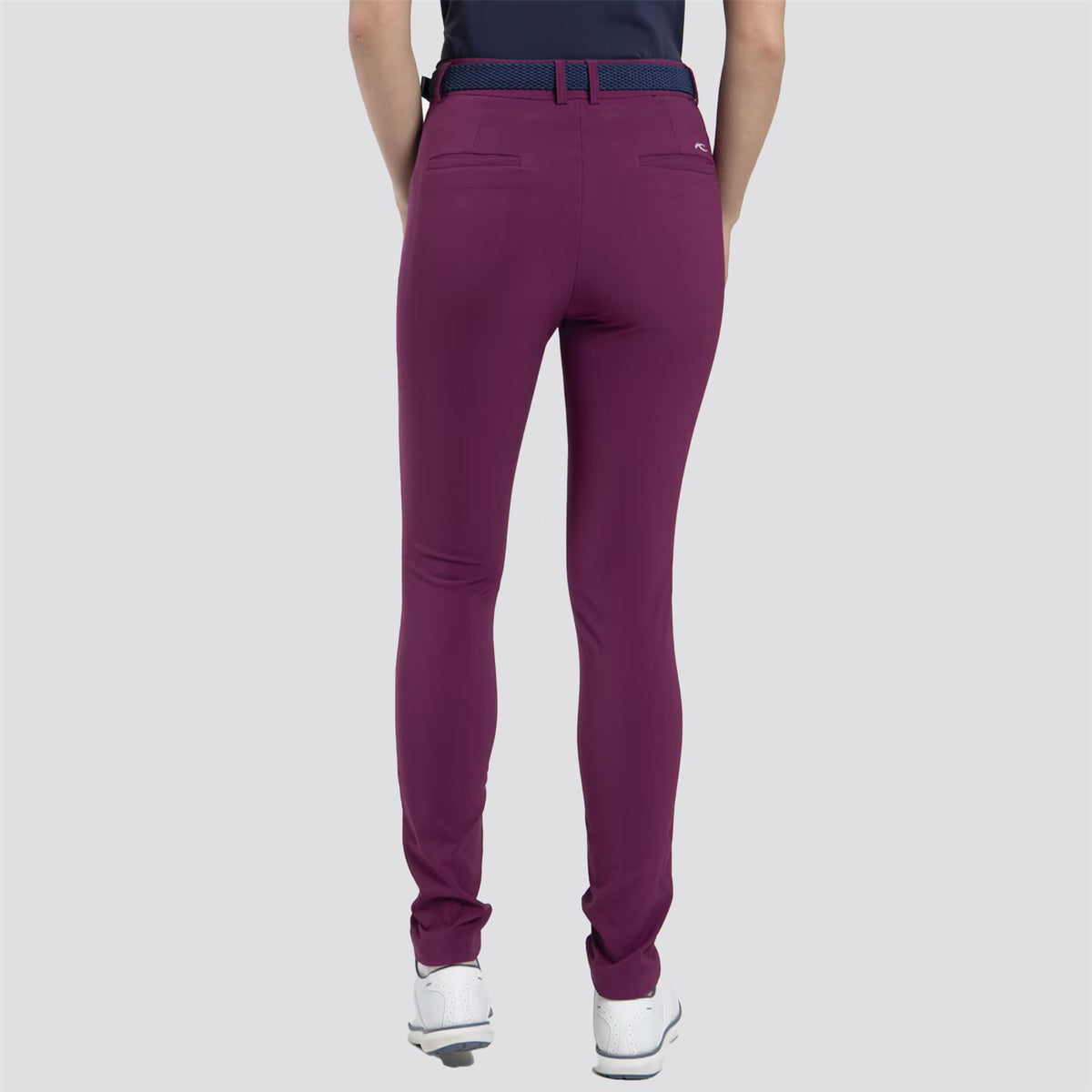 Womens Warm Stretch Treggings Deep Ruby