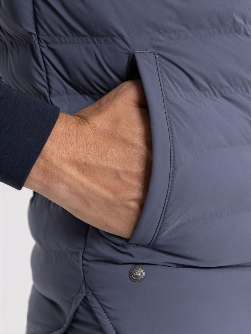 Winsome Hybrid Cardigan Nebula Blue