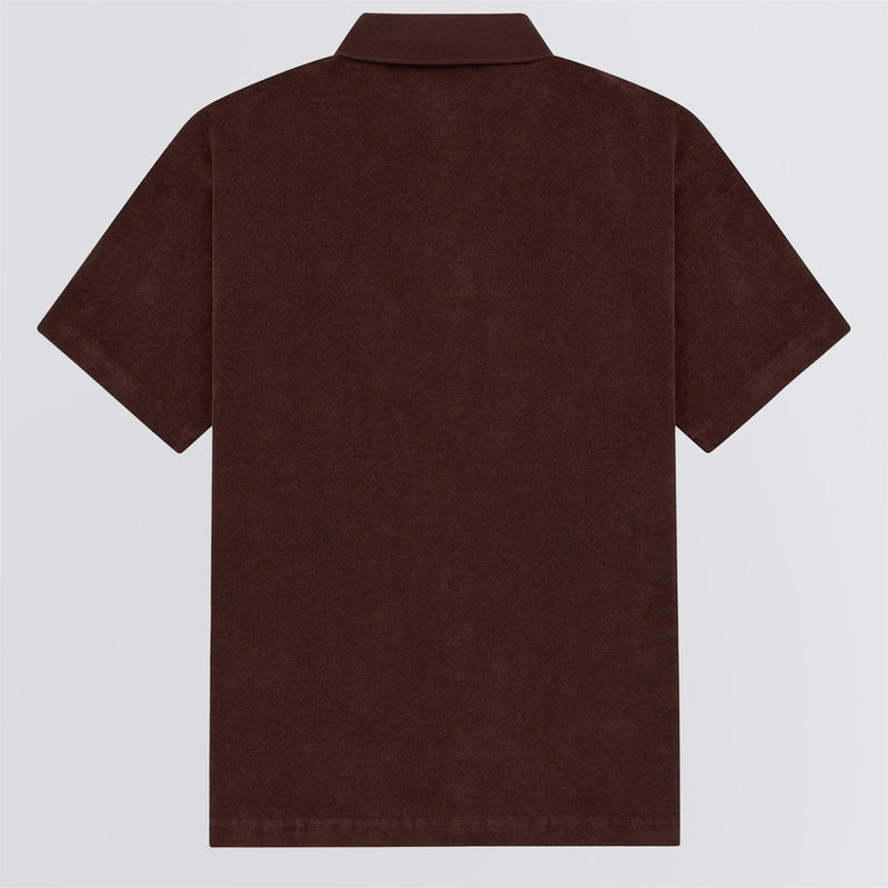 Kooka Terry Polo Deep Chocolate