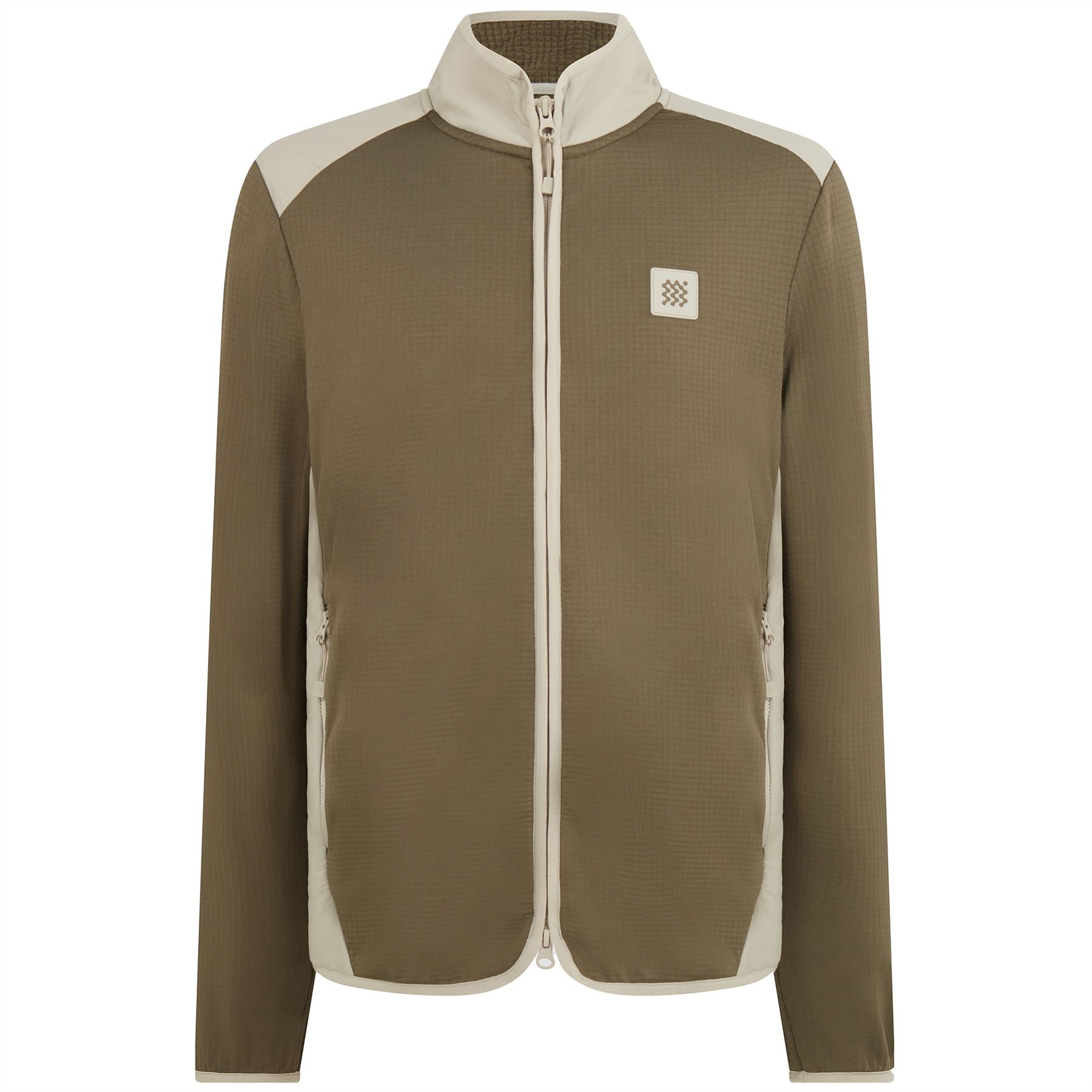 Hybrid Fleece Mid Layer Olive