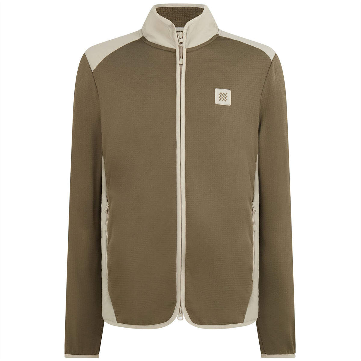 Hybrid Fleece Mid Layer Olive