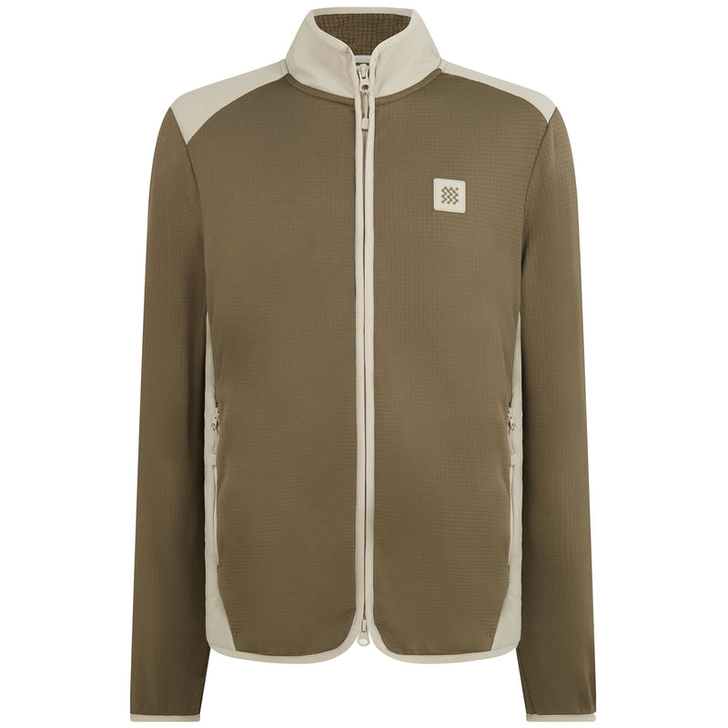 Hybrid Fleece Mid Layer Olive