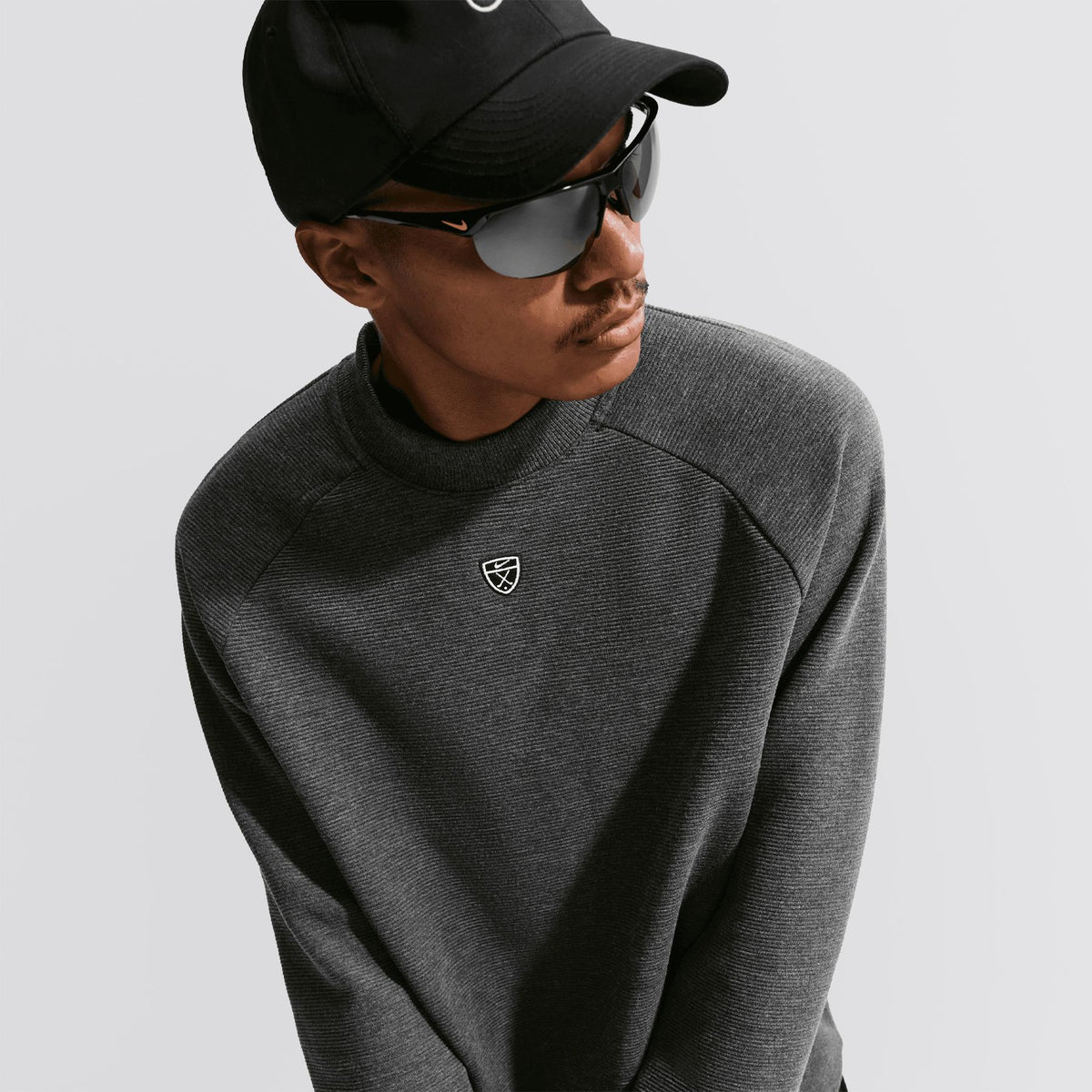 Therma-FIT Par 5 Sweater Black/White/Black