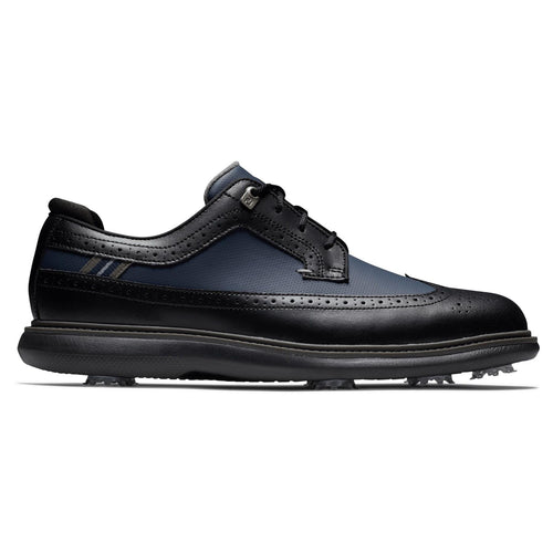 FJ Traditions Wing Tip Golf Shoes Navy/Black/Grey - SS23