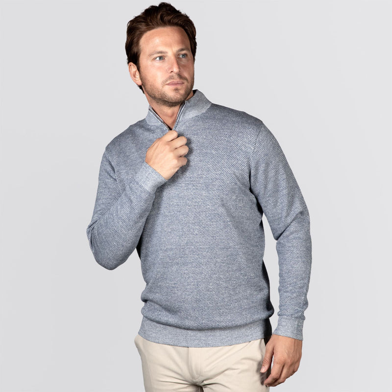 Barlow Quarter-Zip Sweater Storm