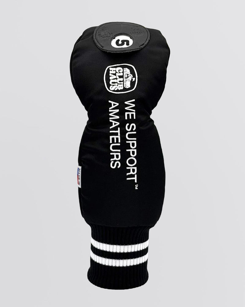 x Club Haus Nylon Twill Fairway Wood Head Cover