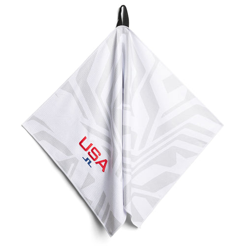 JL Micro Fiber Cloth Towel US Golf White - SU24