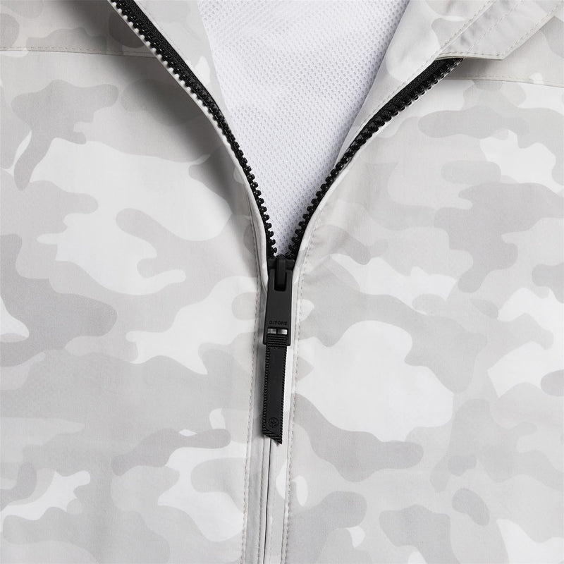 Parachute Camo Windbreaker Snow Camo