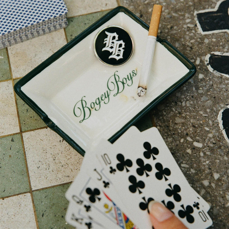 Script Ashtray White