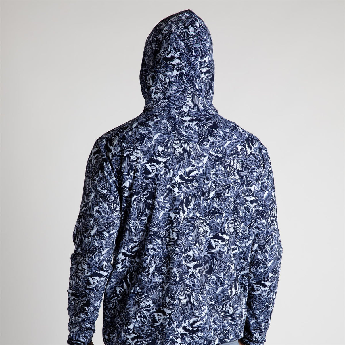 Stamped Colorado Hoodie Maltese Blue/Heron