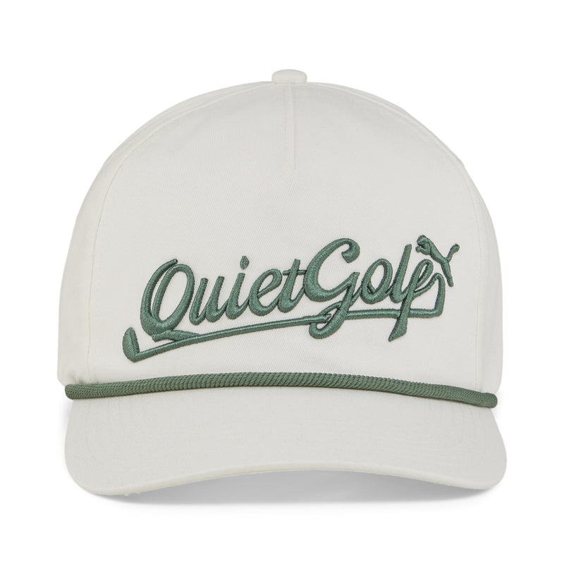 X QGC Rope Cap Warm White/Deep Forest