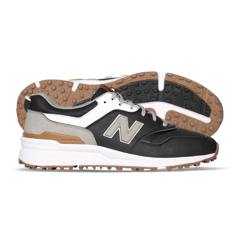 997 Spikeless Golf Shoes Black/White