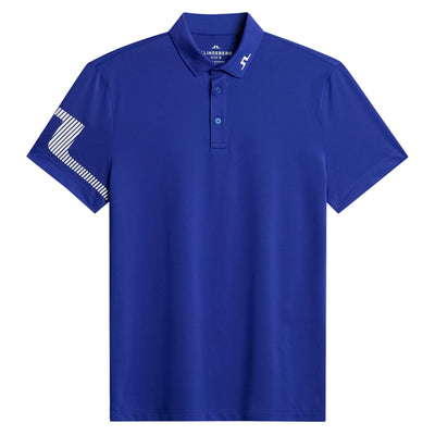 Heath Strike Dry Mesh Polo Clematis Blue