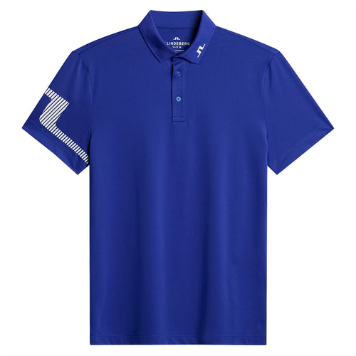 Heath Strike Dry Mesh Polo Clematis Blue - SS25