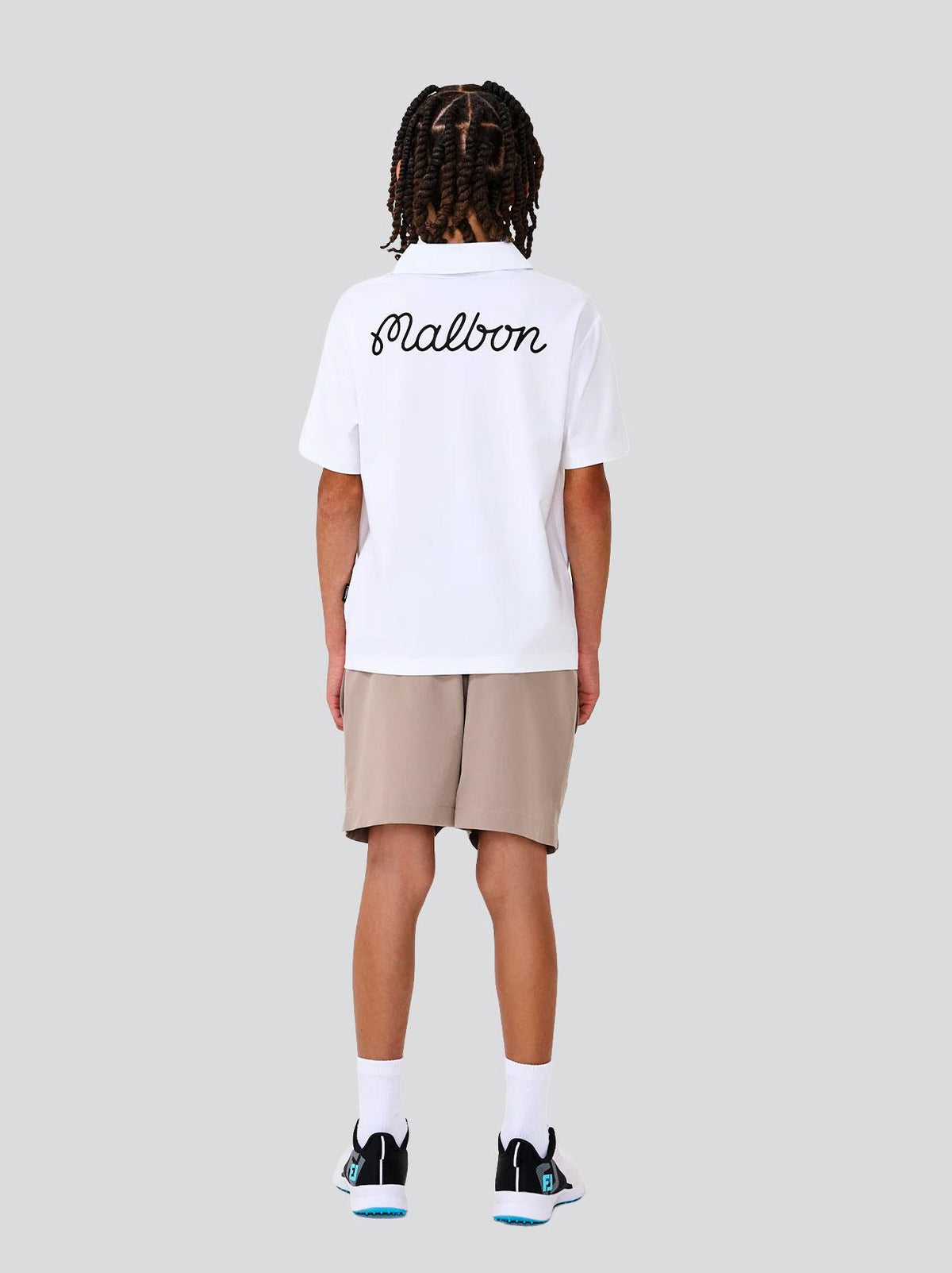 Youth Baldwin Buckets Polo Bright White