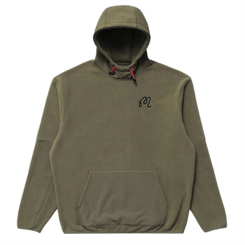 マルボンゴルフ PATHFINDER MICROFLEECE HOODIE Malbon Golf Pathfinder Microfleece Hoodie Conifer