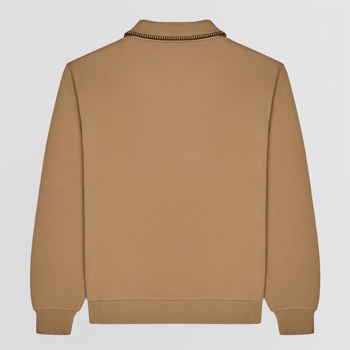 Maxwell Full Zip Sweater Light Brown