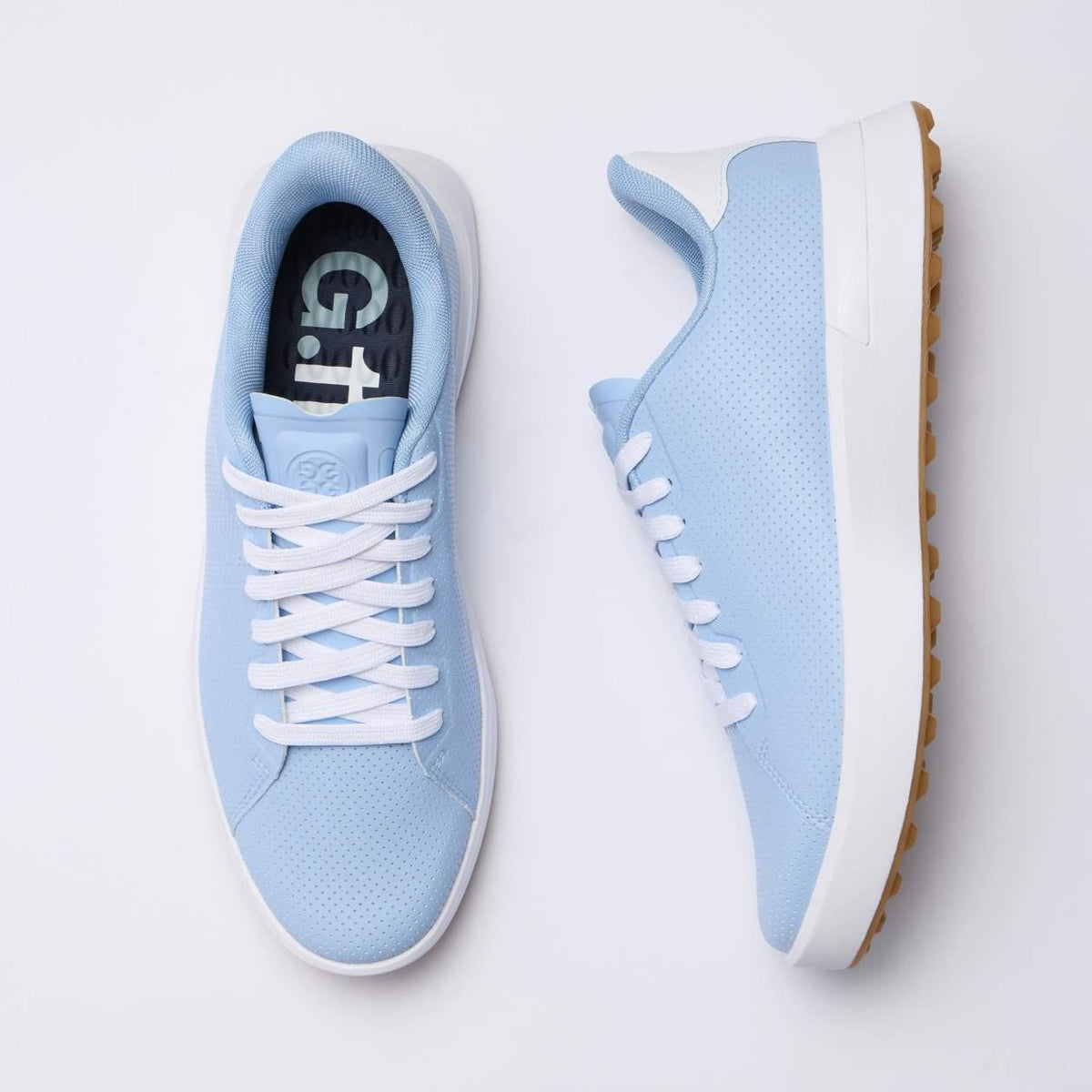 G.112 Perforated Golf Shoes Cerulean/Snow