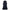 Scuba Ruffle Hem Dress Navy/White