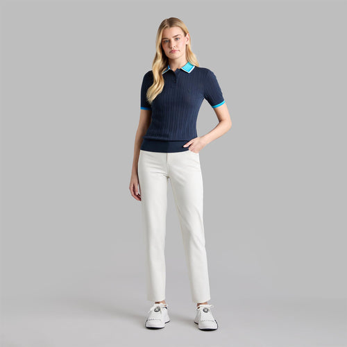 Womens Shadow Stretch Five Pocket Pants Chalk White
