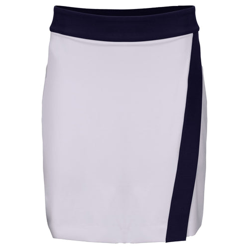 Womens Vienna Collagen Skort White/Atlanta Blue - SS25