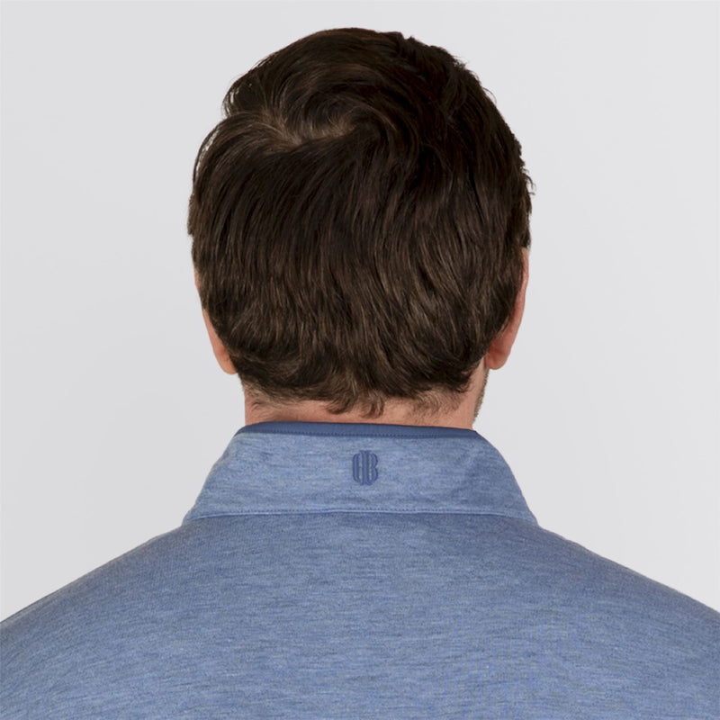 The Sullivan Pullover Heathered Maidstone Blue