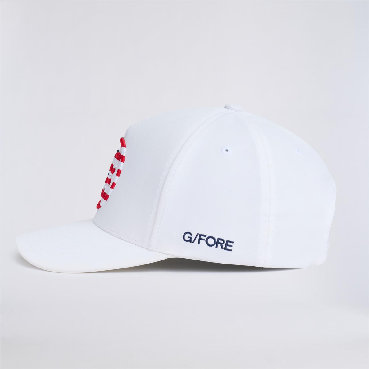 Stars & Stripes Delta Hat Snow/RWB
