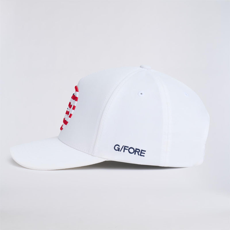 Stars & Stripes Delta Hat Snow/RWB
