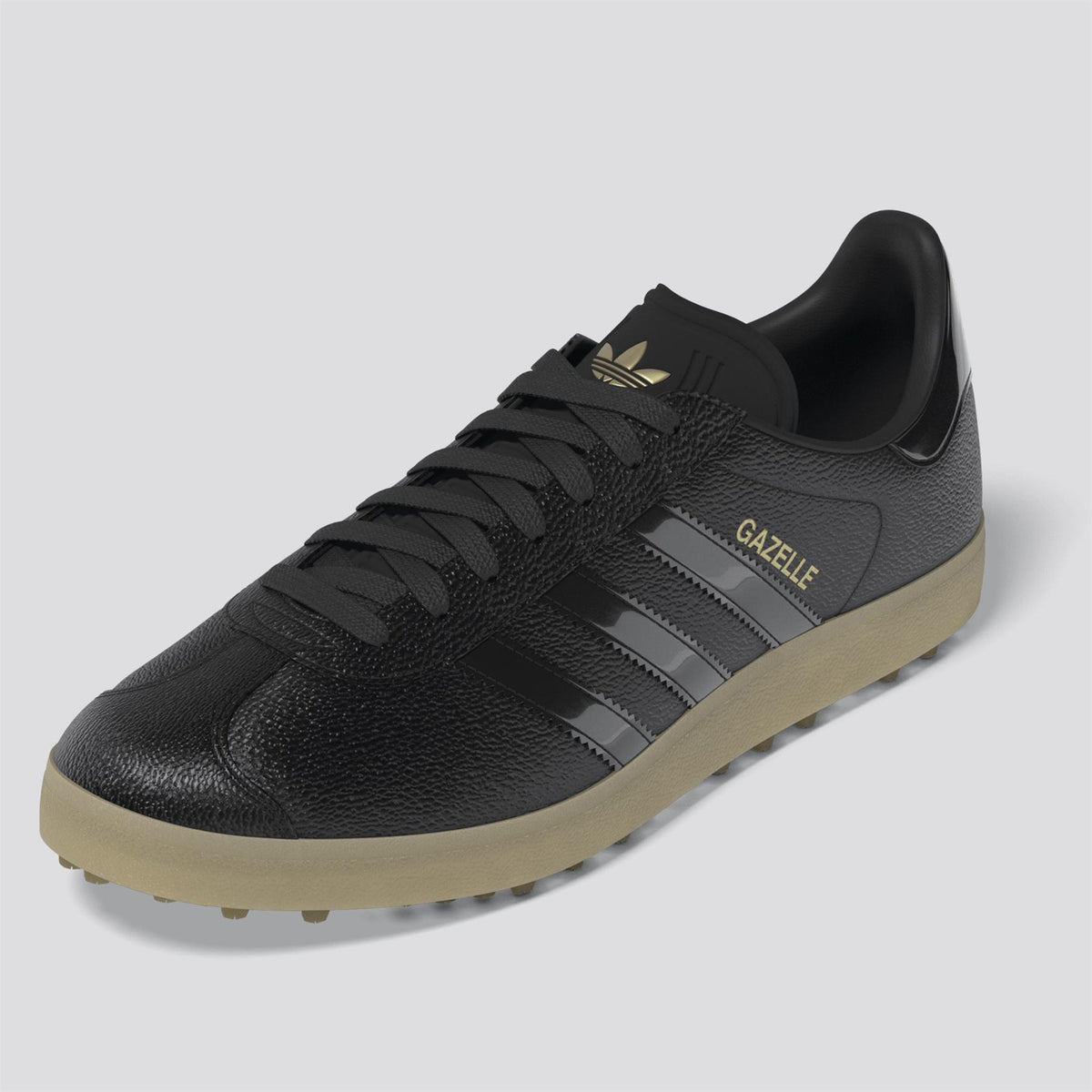 Gazelle Lux Spikeless Golf Shoes Core Black/Gum