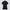 Womens Short Sleeve Button Polo Black