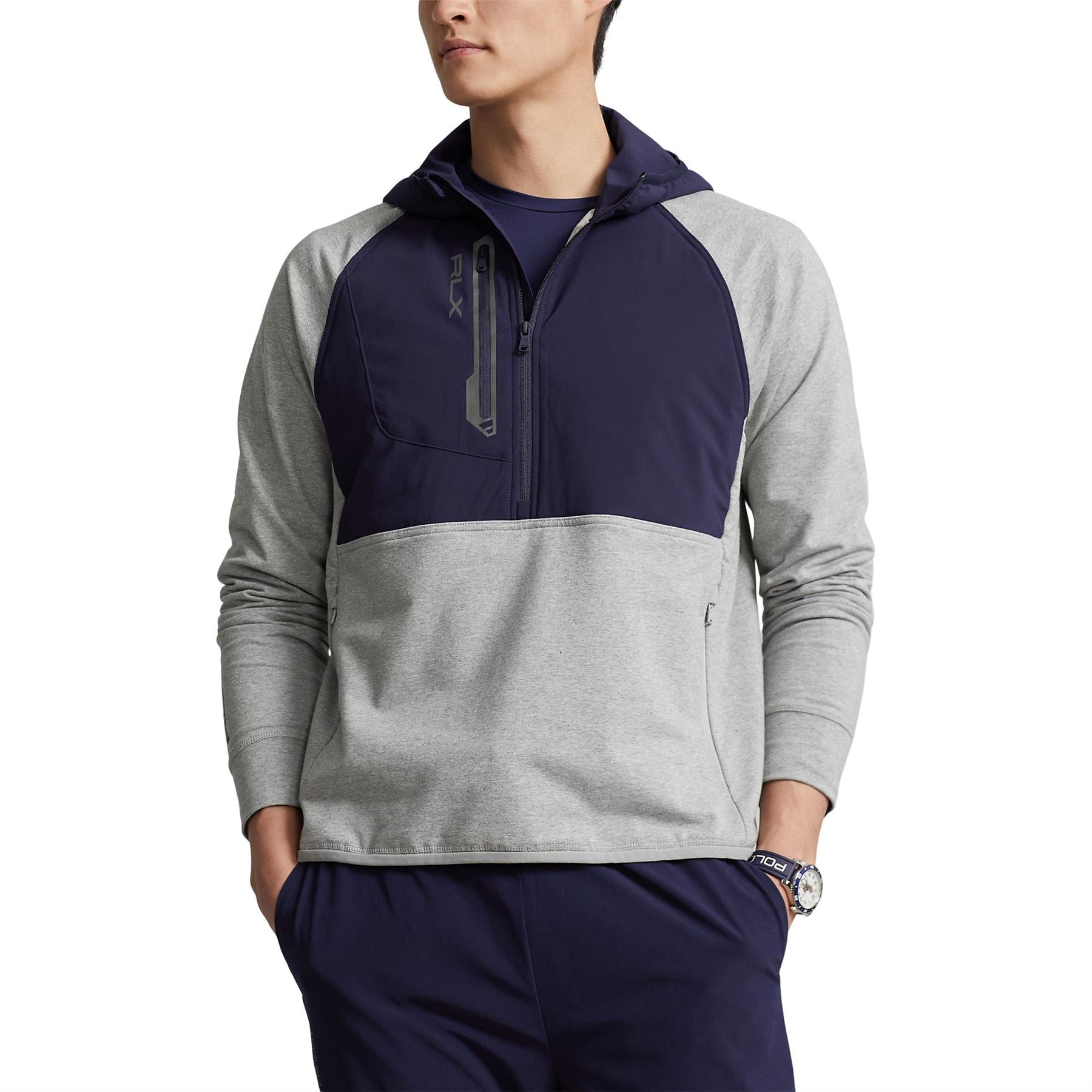 RLX Golf Performance French Terry Quarter Zip Hoodie