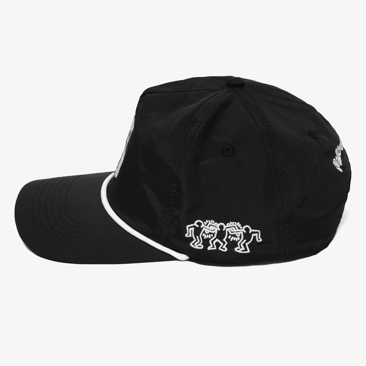 x Keith Haring Nylon Rope Cap Black