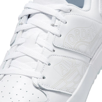 Nike Air Jordan 1 NU Retro Golf Shoes White/Pure Platinum/Blue