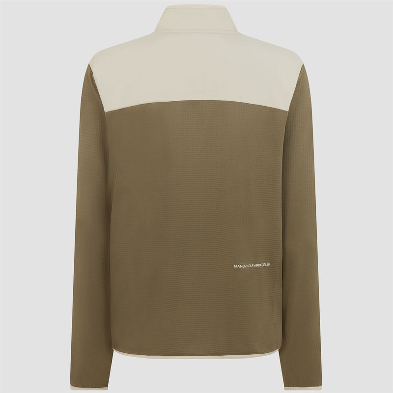 Hybrid Fleece Mid Layer Olive